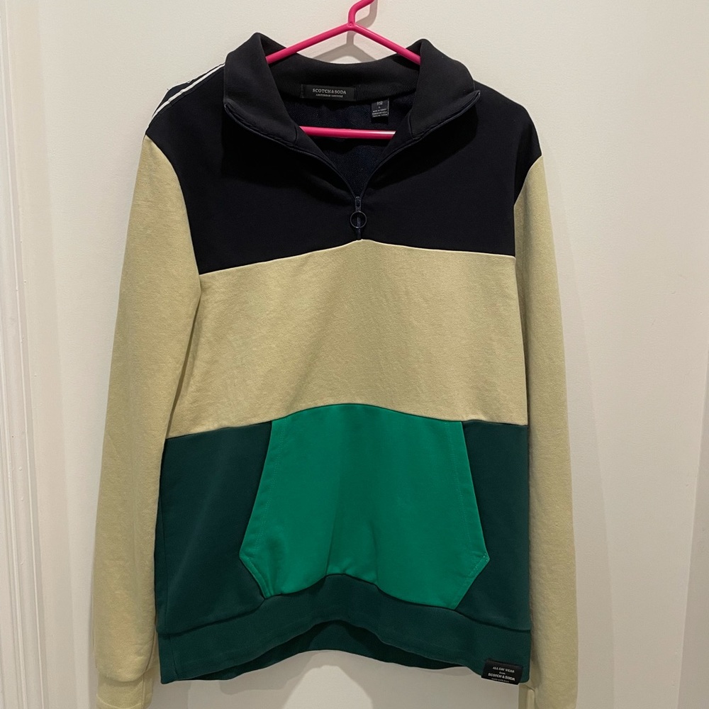 Scotch and Soda quarter zip